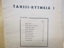 Tanssi-Rytmejä nr 1 Erkki Niemi &amp; Harry Etelä
