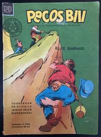 Pecos Bill - Aavelaivasto - N:o 10 / 1958