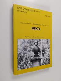 Peko : setu rahvuseepos = setukaiseepos = the Setu epic