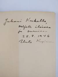 Koski ja toukokuu : ballaadeja ja muita runoja (signeerattu, tekijän omiste)