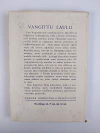 Vangittu laulu : runoja