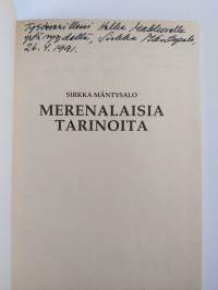 Merenalaisia tarinoita (signeerattu, tekijän omiste)