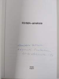 RIHMA-aineksia