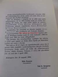 Pharmacopoea Nordica. Editio Fennica. Volumen I