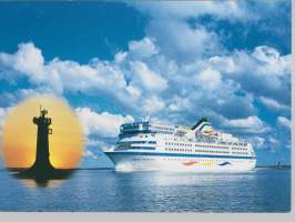 Birka Princess -  laivapostikortti  postikortti lkulkematon