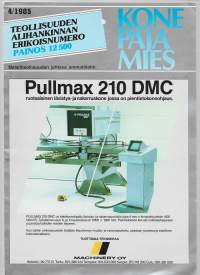 Konepajamies 1985 nr 4 / Teollisuuden alihankinnan erikoisnumero