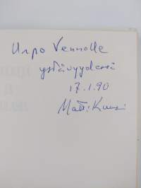 Möykkyjä ja neulasia (signeerattu, tekijän omiste)