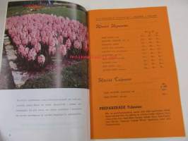 Priskurant. C.J. Segers &amp; Zonen N.V. - Blomsterkodling och Export - Hillegom (Holland)