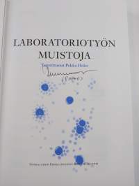 Laboratoriotyön muistoja (signeerattu)