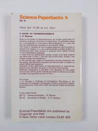 A Guide to Thermodynamics
