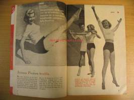 Piff 1954 N:o 8 -ruotsalainen Pin-Up lehti