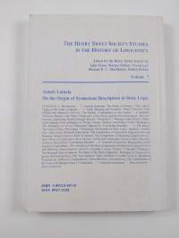 On the origin of syntactical description in Stoic logic