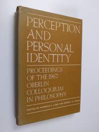 Perception and Personal Identity - Proceedings