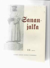 Sananjalka : Suomen kielen seuran vuosikirja. 14KirjaSuomen kielen seura 1972.