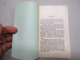 Ensi apu onnettomuuden kohtauksissa ja tappelutantereella. Lyhyt ohjaus Armeliaisuusosastoja ja Parannusjoukkoja varten 1886 (Näköispainos 1981)