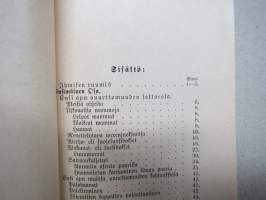 Ensi apu onnettomuuden kohtauksissa ja tappelutantereella. Lyhyt ohjaus Armeliaisuusosastoja ja Parannusjoukkoja varten 1886 (Näköispainos 1981)