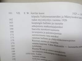 Rautatie ihan meren keskelle - Rauman Rautatie ja Rauman sataman kehitys vuoteen 1950