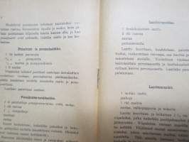 Lentolehtinen 1917 - Helsingin kaupungin kalliinajan kotitalouskomitea - Sarja II -ruokaa vähäarvoisista lihoista sekä vihanneksista