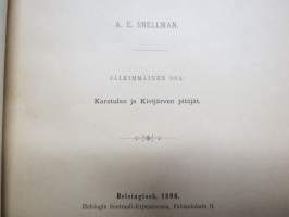 Luetteloja Suomen muinaisjäännöksistä XX (jälkimmäinen osa) - Laukaan kihlakunta, Karstula ja Kivijärvi