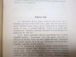 Luetteloja Suomen muinaisjäännöksistä XX (jälkimmäinen osa) - Laukaan kihlakunta, Karstula ja Kivijärvi