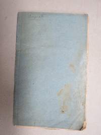 Tal, vid Kejser. Finska Hushållnings-Sälskapets Semi-Sekularfest den 1 November 1847, af N.H. Pinello -puhe Suomen Talousseuran 50-vuotisjuhlassa
