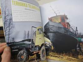 Vanhat koneet 2013 nr 8 -harrastelehti, vanhaa kalustoa laidasta laitaan