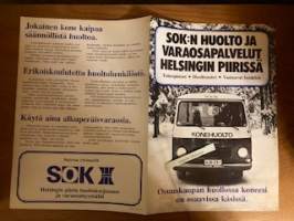 SOK:n huolto ja varaosapalvelu -esite