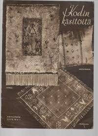 Kodin käsitöitä / Kotilieden liite 1936  nr 1