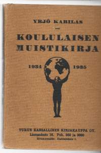 Koululaisen muistikirja 1934 - 1935WSOY