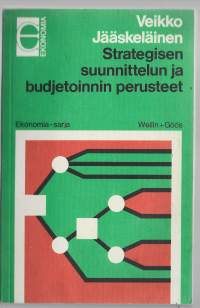 Strategisen suunnittelun ja budjetoinnin perusteetKirjaJääskeläinen, VeikkoW+G 1975