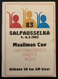 Salpauselkä Maailman Cup 4.-6.3.1983 Lahti Finland - Käsikirja