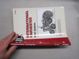 International Harvester Shop Manual -korjaamokirja, englanninkielinen, mallistoluettelo kuvissa