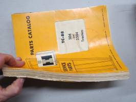 International Harvester TC-88 - 504 and 2504 Tractors parts catalog -traktori, varaosaluettelo