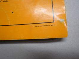 International Harvester TC-88 - 504 and 2504 Tractors parts catalog -traktori, varaosaluettelo