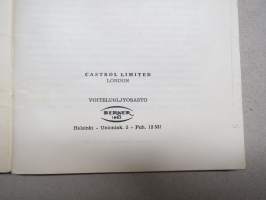 Traktorini voitelu- ja huolto-ohjeita - Castrol Wakefield opaskirja