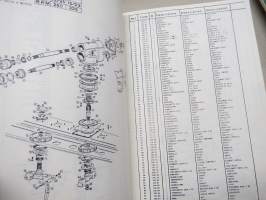 Rotor - Catrotor 540 / 1000 Spare Parts List -varaosaluettelo