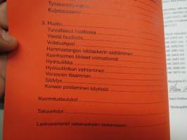 Nokka 2043, 2551, 3052, 3061, 3453, 3467, 3955, 3966, 3970 kourakuormain -asennus, käyttöohjekirja, huolto-ohjeet