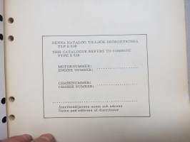 Volvo BM S 830 leikkuupuimuri -varaosaluettelo