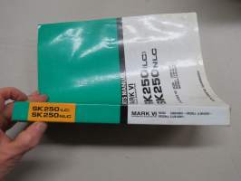 Kobelco SK250 (LC), SK250 NLC Parts Manual -varaosaluettelo