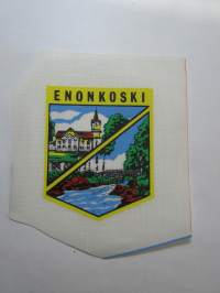 Enonkoski -kangasmerkki, matkailumerkki, leikkaamaton