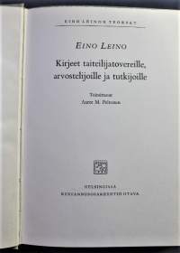 Eino Leinon kirjeet taiteilijatovereille