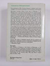 An introduction to philosophical analysis