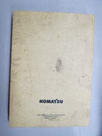 Komatsu WA380-5H Wheel Loader serial number WA380H20051 and up Parts Book -varaosaluettelo