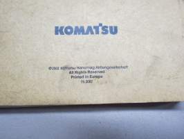 Komatsu WA380-5H Wheel Loader serial number WA380H20051 and up Parts Book -varaosaluettelo