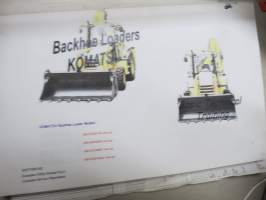 Komatsu WB91R-2 / 93R-2 / WB97R-2 / WB97S-2 Backhoe Loaders Basic Technical training -teknistä tietoa ja ohjeita, suomi ja englanti