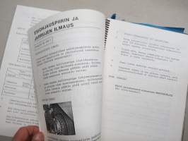 Komatsu WA500-1 / WA600-1 Pyöräkuormaaja sarjanumerosta 10001 ja siitä ylöspäin -käyttöohjekirja / huolto-ohjekirja