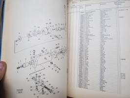 Volvo BM T 500 Reservdelskatalog - Parts Catalogue -traktori, varaosaluettelo
