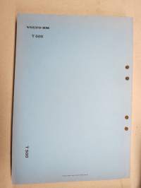 Volvo BM T 500 Reservdelskatalog - Parts Catalogue -traktori, varaosaluettelo