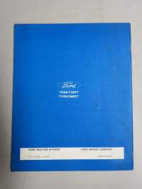Ford 735 Kuormaaja -käyttöohjekirja
