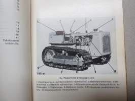 Caterpillar D4 traktori, sarjanumerosta 78 A1 / 86 A1 alkaen -käyttöohjekirja